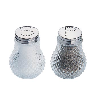 Solnička a pepřenka sklo Classic v-04